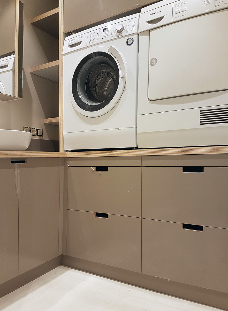 WoodCreation Meuble sur mesure Buanderie