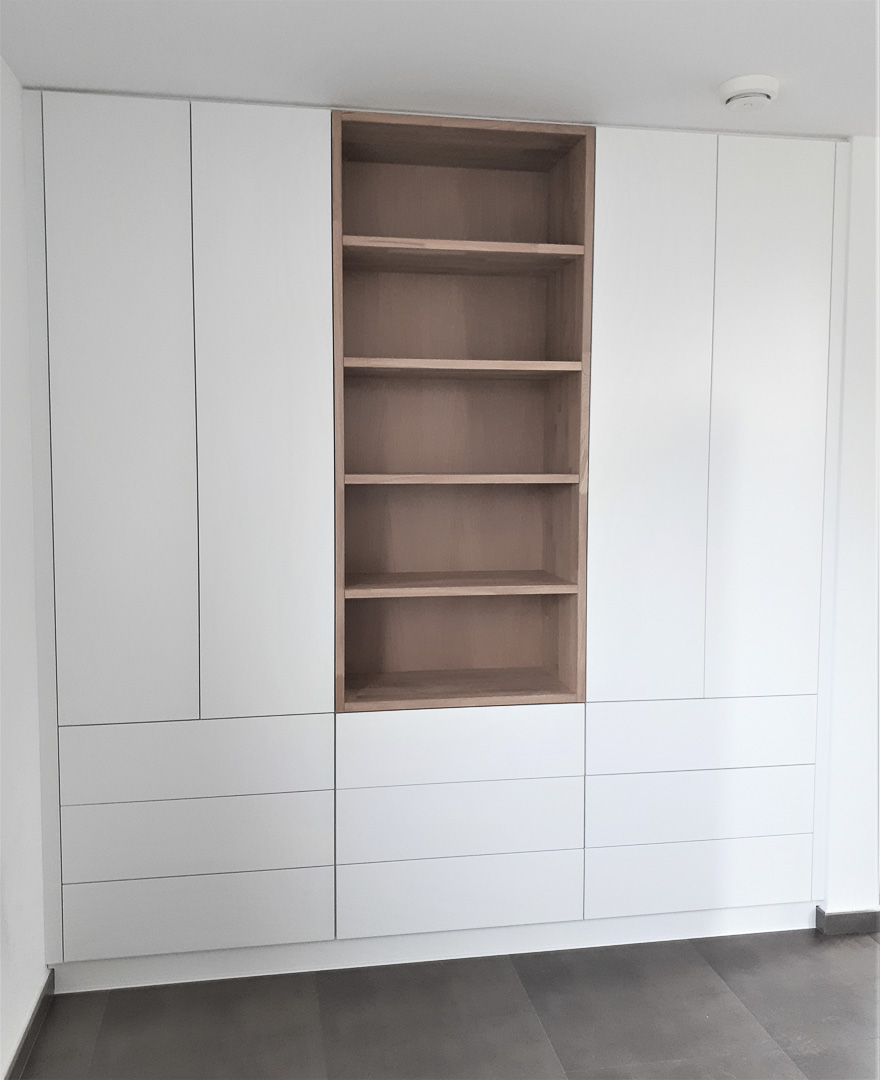 WoodCreation Meuble sur mesure Bibliothèque Chambre