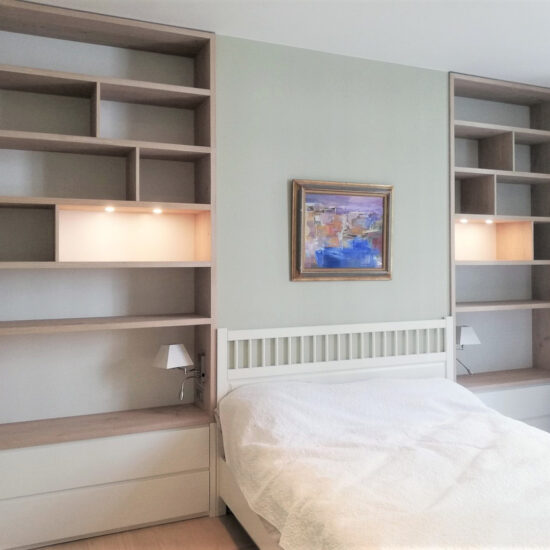 WoodCreation Meuble sur mesure Bibliothèque Chambre