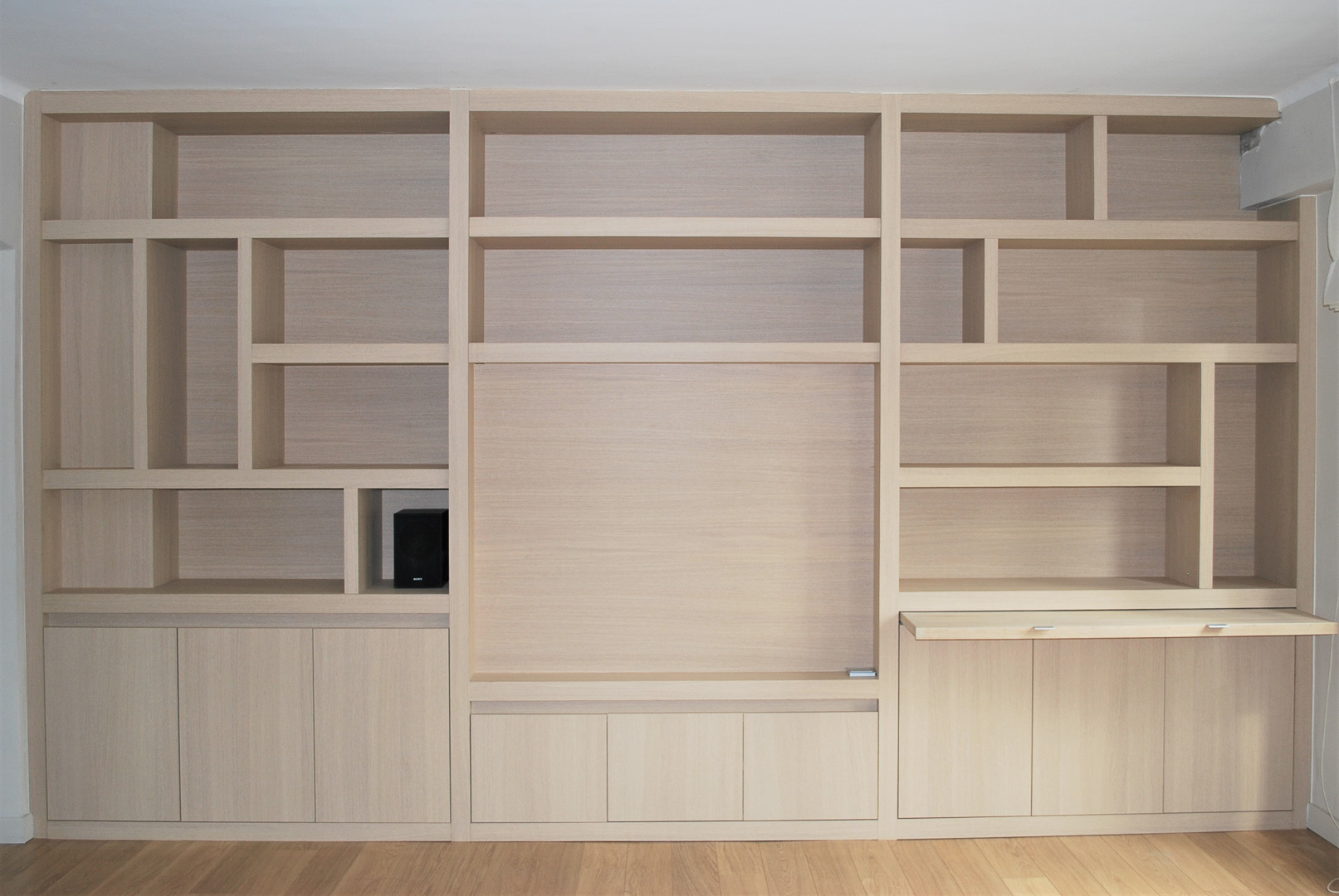 WoodCreation Meuble sur mesure Bibliothèque Salon et salle à manger Bureau