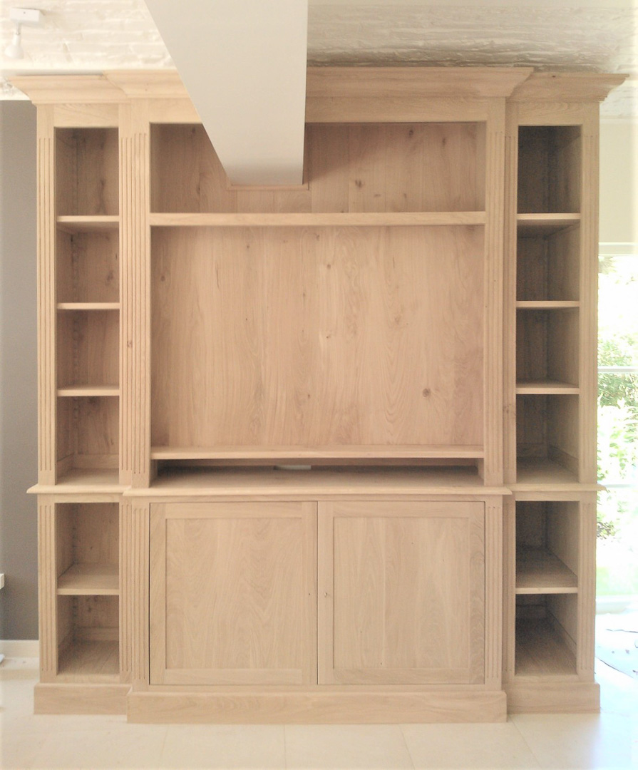 WoodCreation Meuble sur mesure Bibliothèque Salon et salle à manger