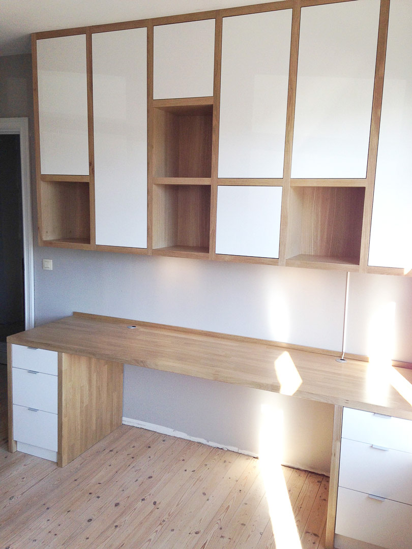 WoodCreation Meuble sur mesure Bibliothèque Bureau