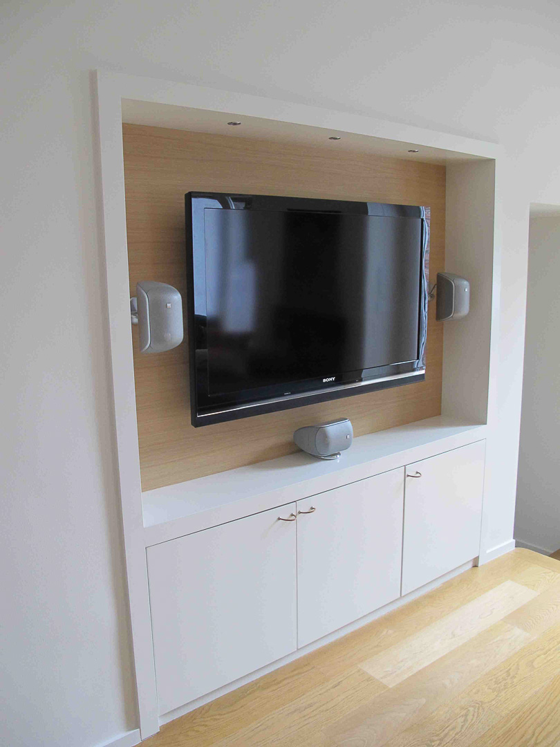 WoodCreation Meuble sur mesure Meuble TV Salon et salle à manger