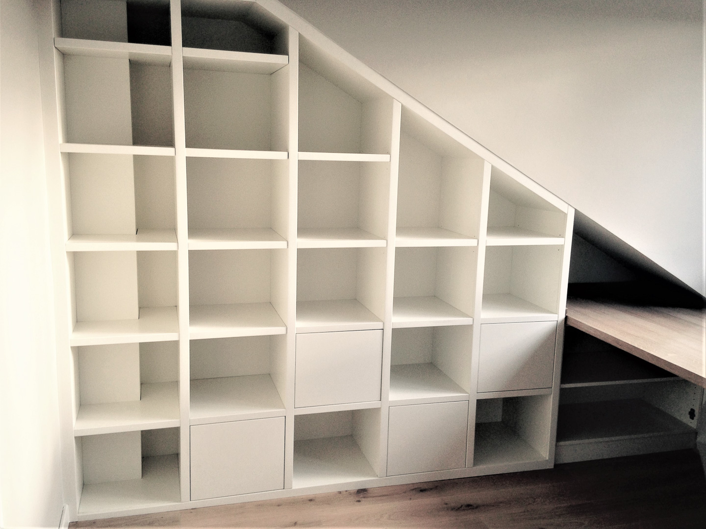 WoodCreation Meuble sur mesure Bibliothèque Chambre Bureau