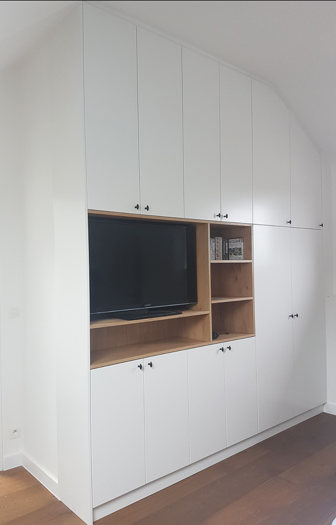 WoodCreation Meuble sur mesure Dressing et Placard Meuble TV Chambre